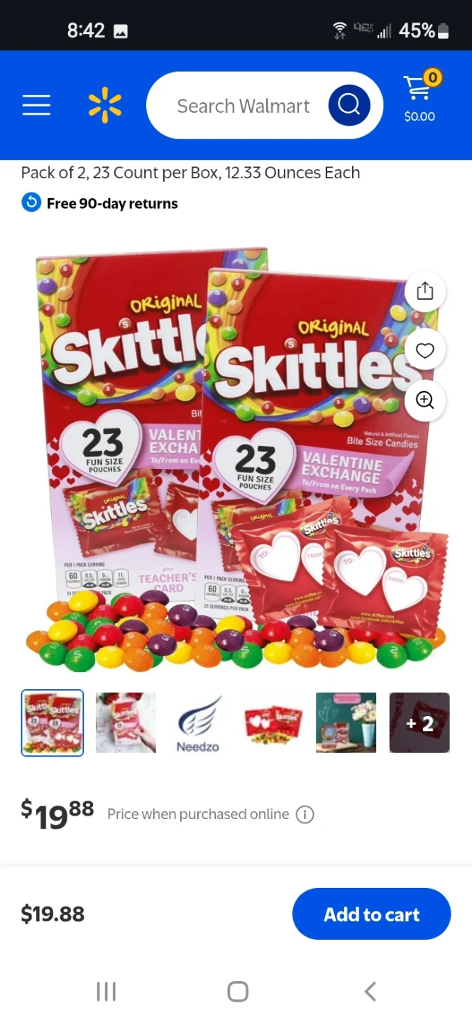 SKITTLES Valentine Exchange (teachers card) - photo 2
