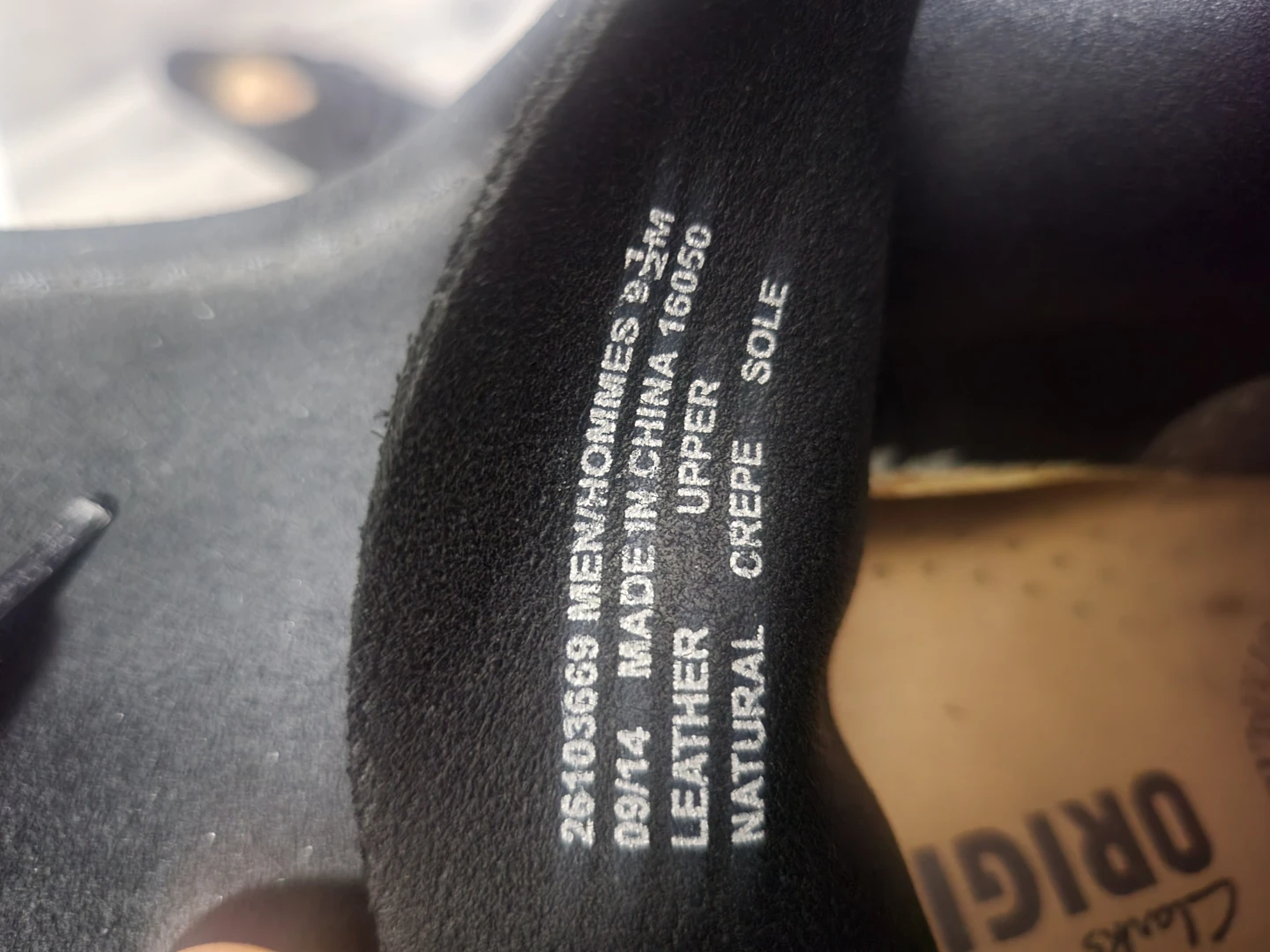 Clarks Originals Men's Wallabee Shoes, Size 9.5M - photo 5