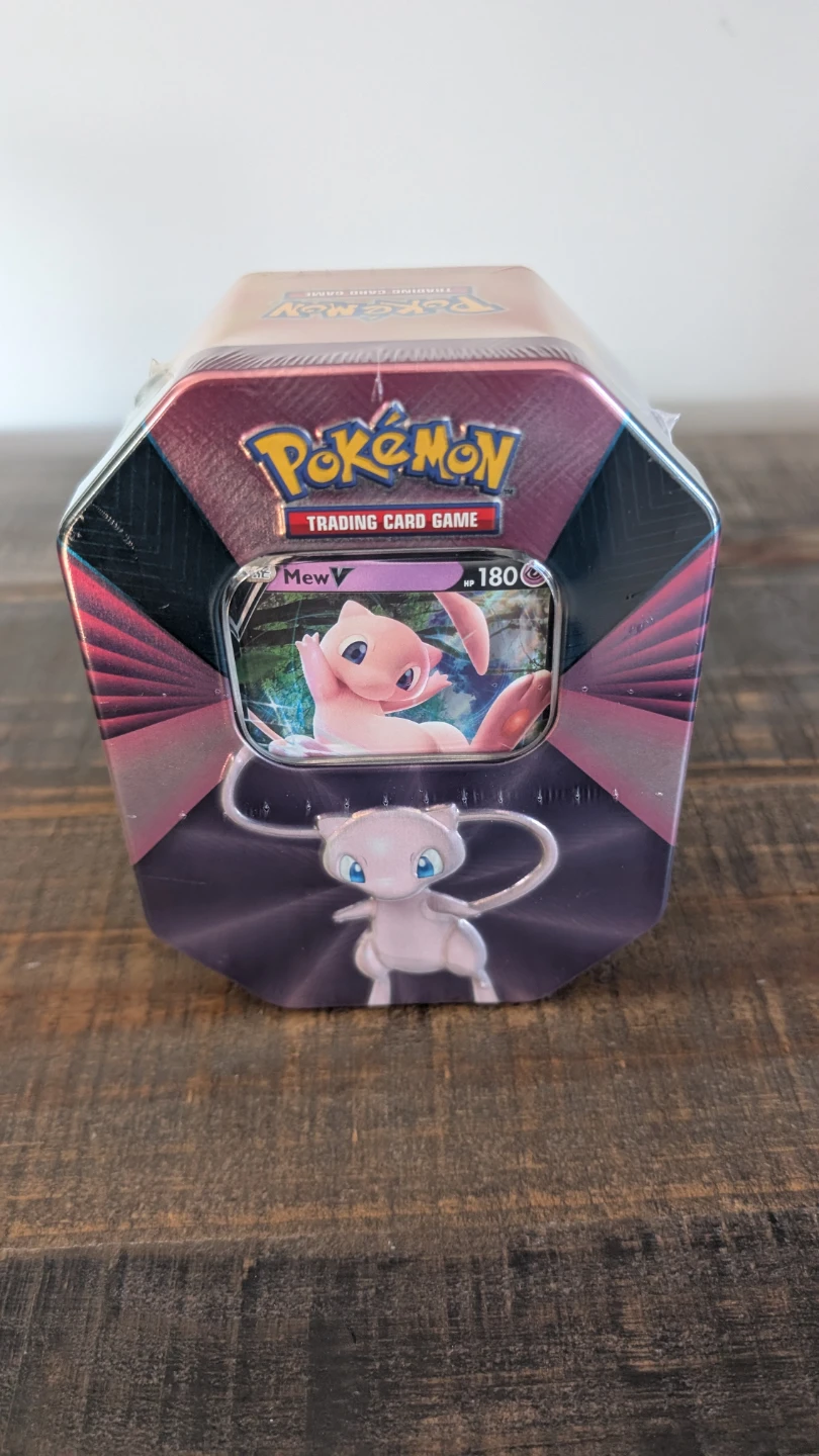 Pokémon Trading Card Game V Forces Tin - Mew V