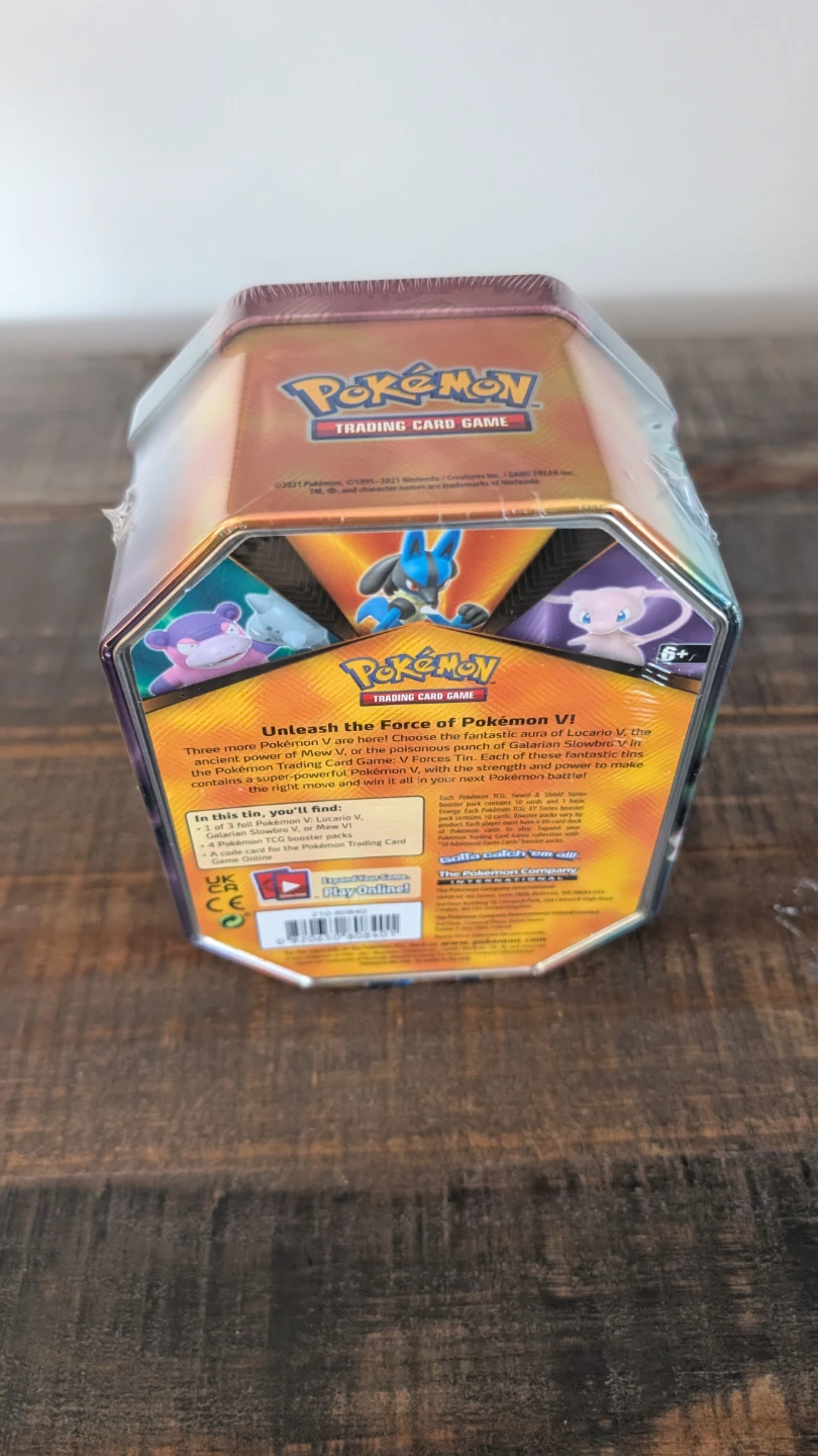 Pokémon Trading Card Game V Forces Tin - Mew V - photo 3