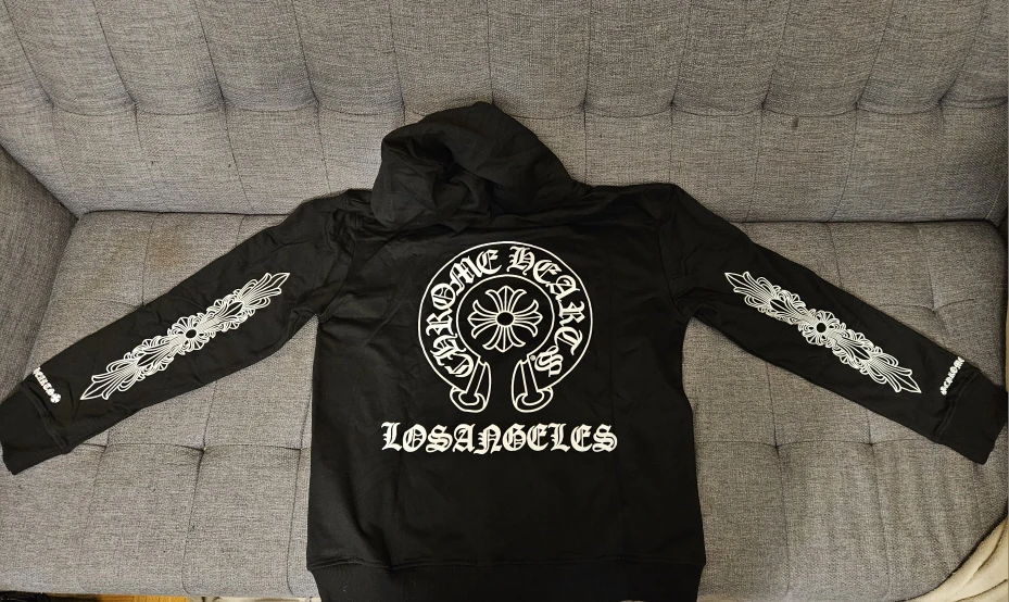 Chrome Hearts Black Hoodie Los Angeles - Size [Medium]
