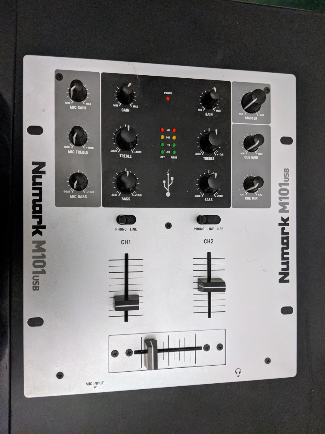 DJ Mixer Numark M101usb (2 channel) - photo 2