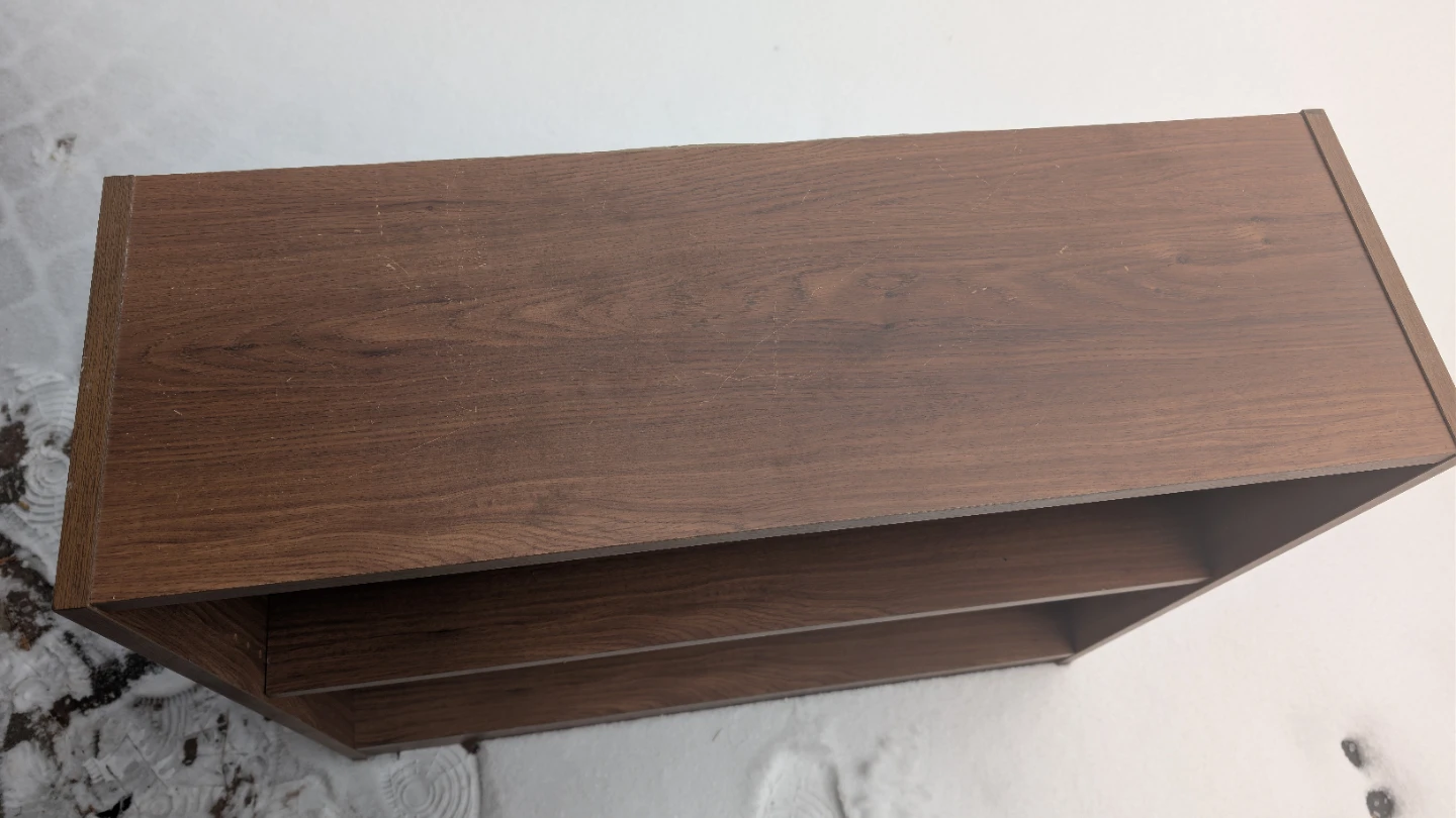 Brown Wooden shelf - photo 5
