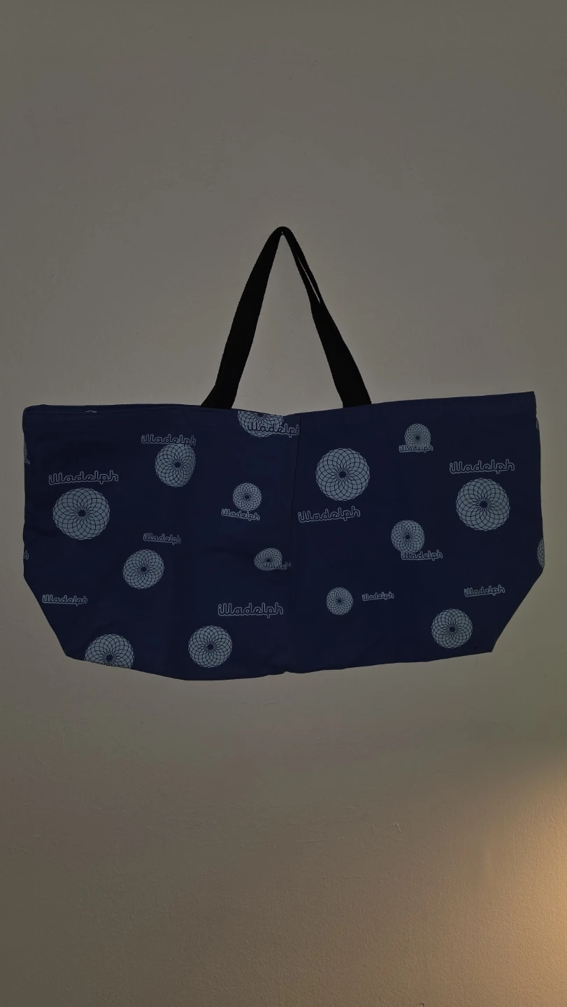 Illadelph Navy Blue Tote Bag