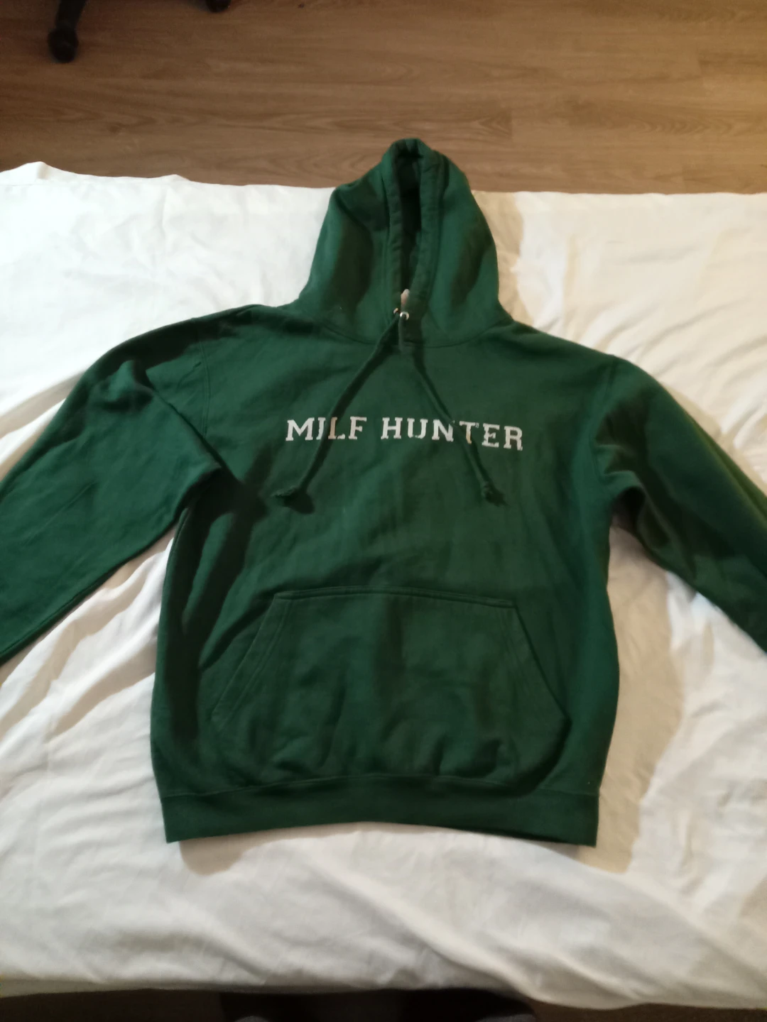 Just Hoods MILF HUNTR Hoodie - Green, Size M - photo 5