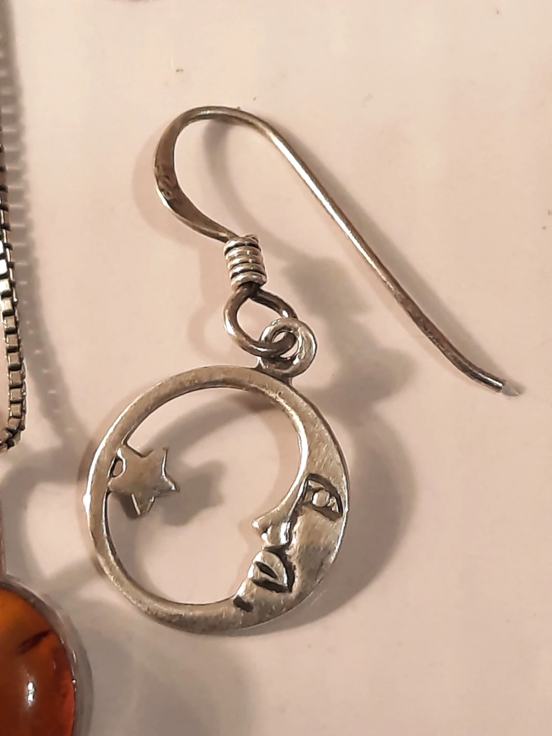Silver 925 lot with amber - photo 3