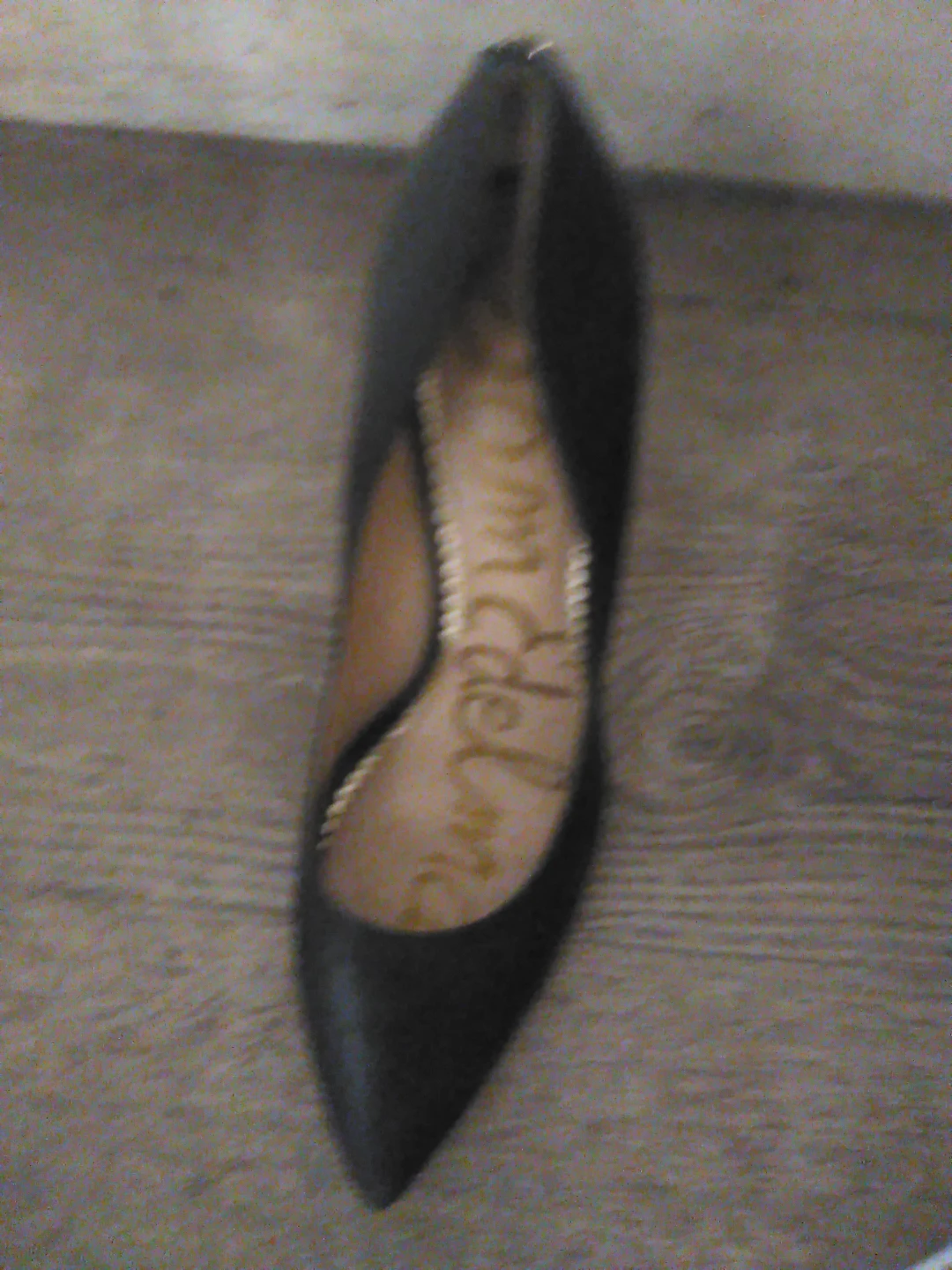 Sam Edelman Black Pointed Toe Heels