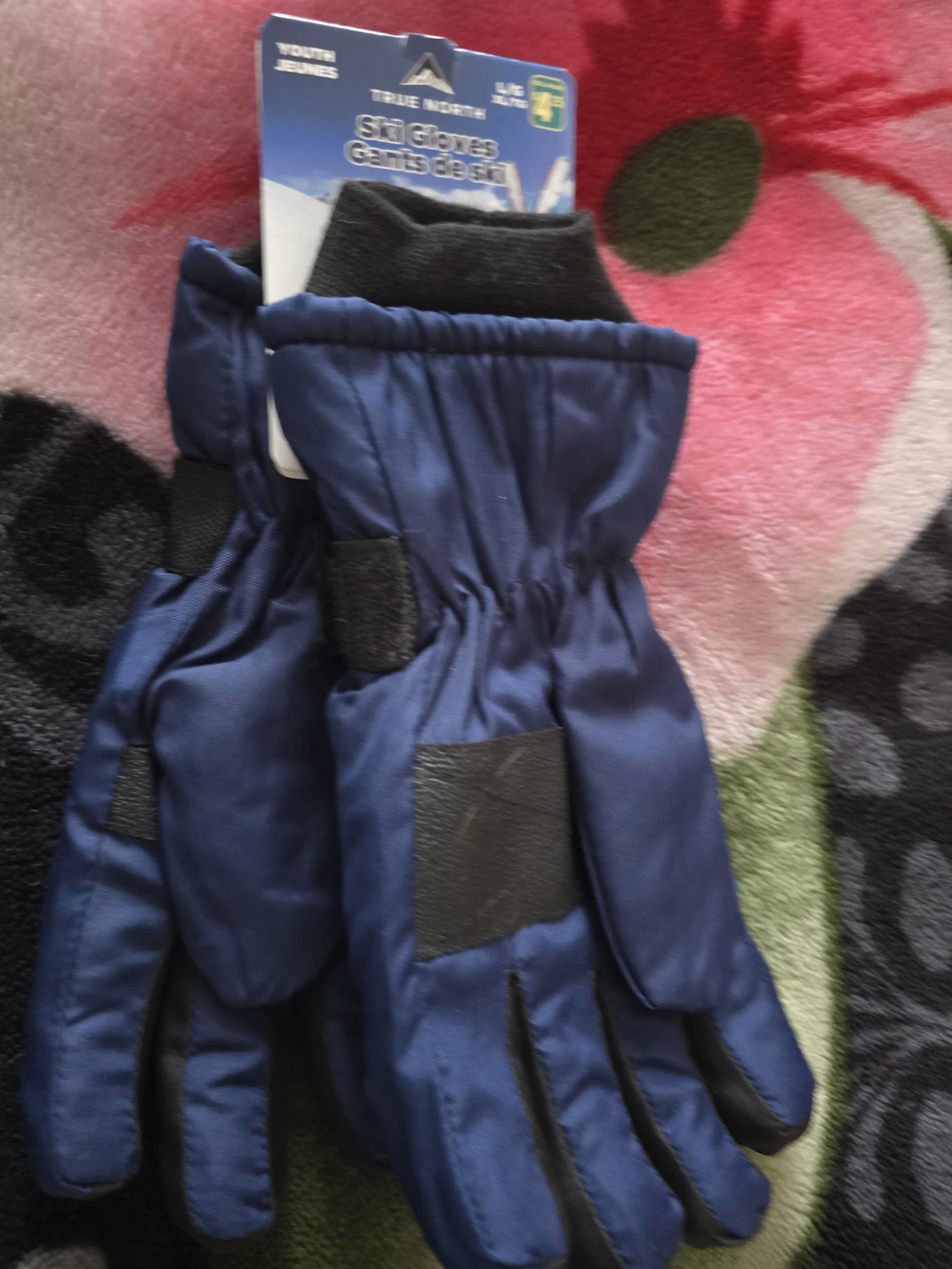 True North Youth Ski Gloves - Blue - photo 2