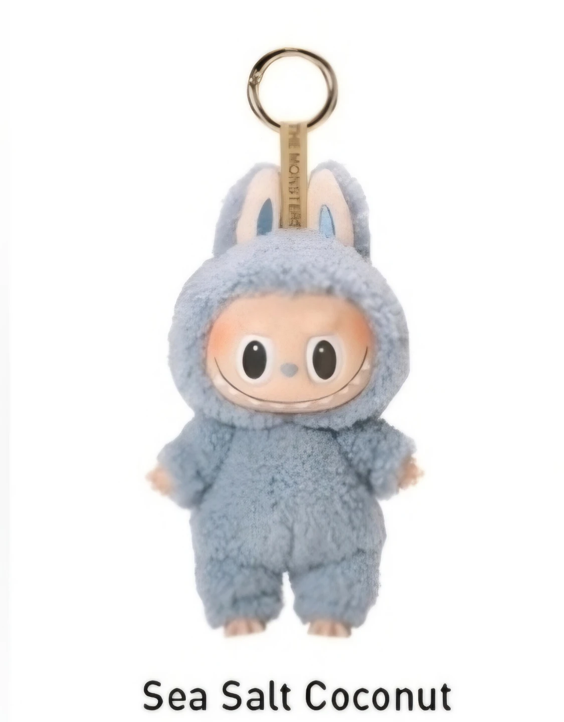 The Monsters Labubu Sea Salt Coconut Plush Keychain