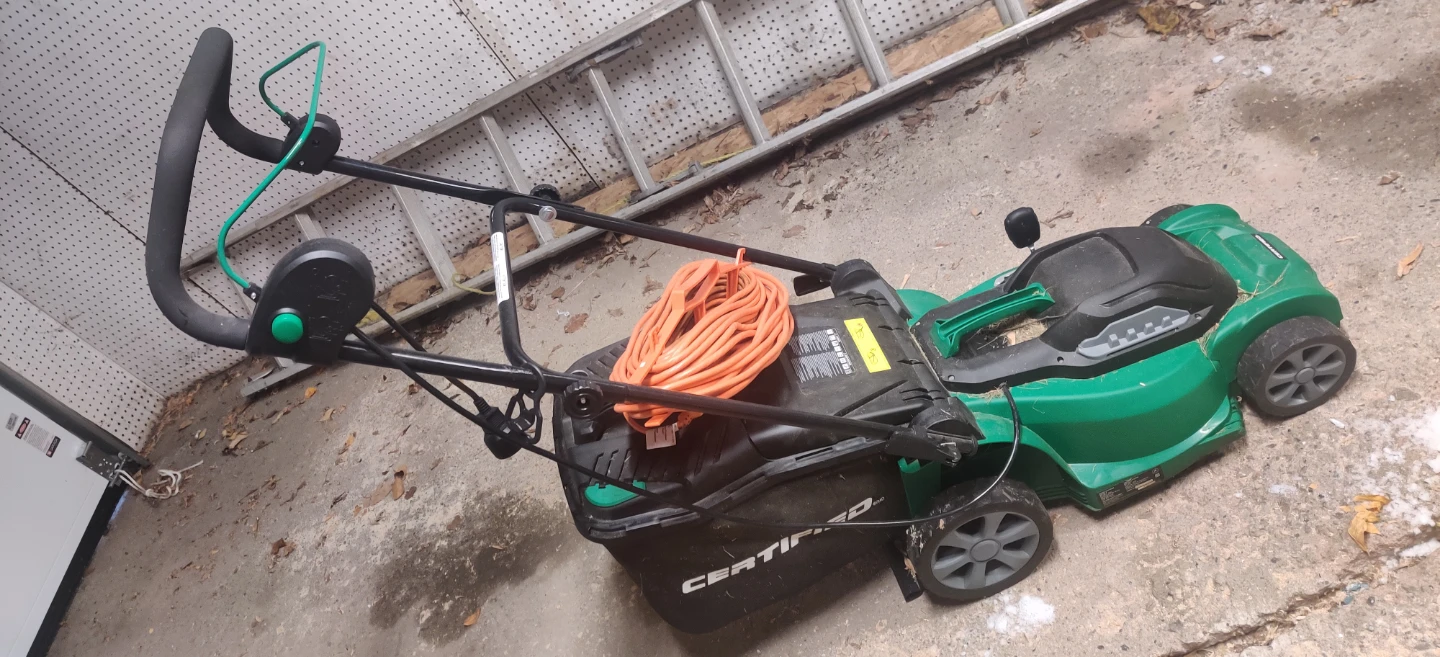 Combo: Electric Lawn Mower with Trimmer and 100 ft Cord - photo 5