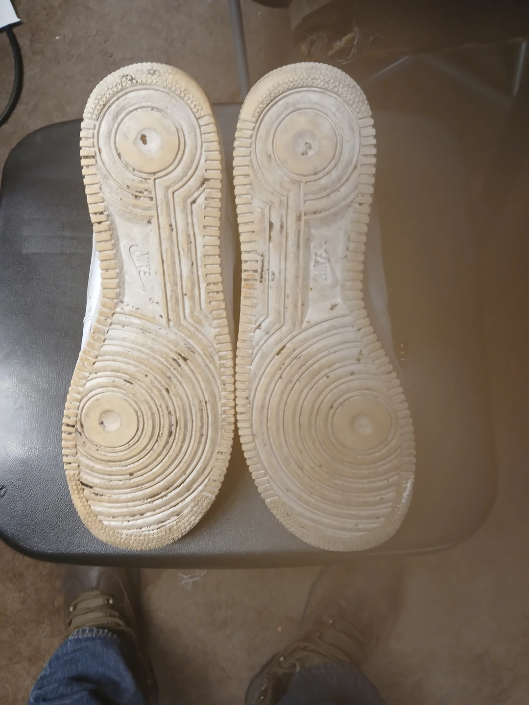 Nike Air Force 1 White Sneakers - photo 3