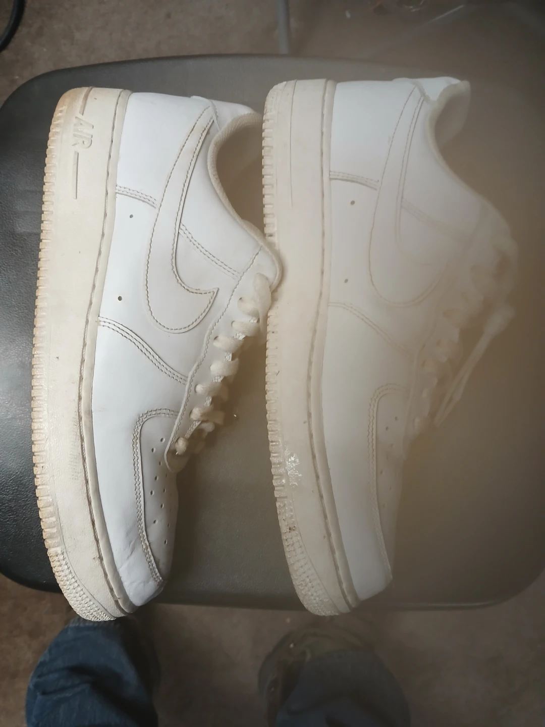 Nike Air Force 1 White Sneakers - photo 4