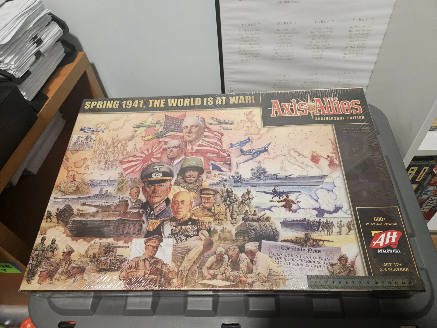 Axis & Allies Anniversary Edition Board Game