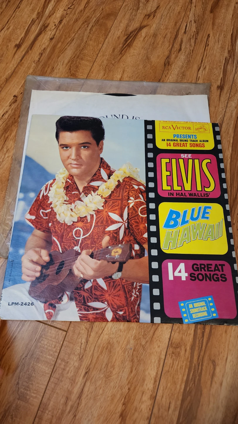 Elvis Presley Blue Hawaii Original Vinyl
