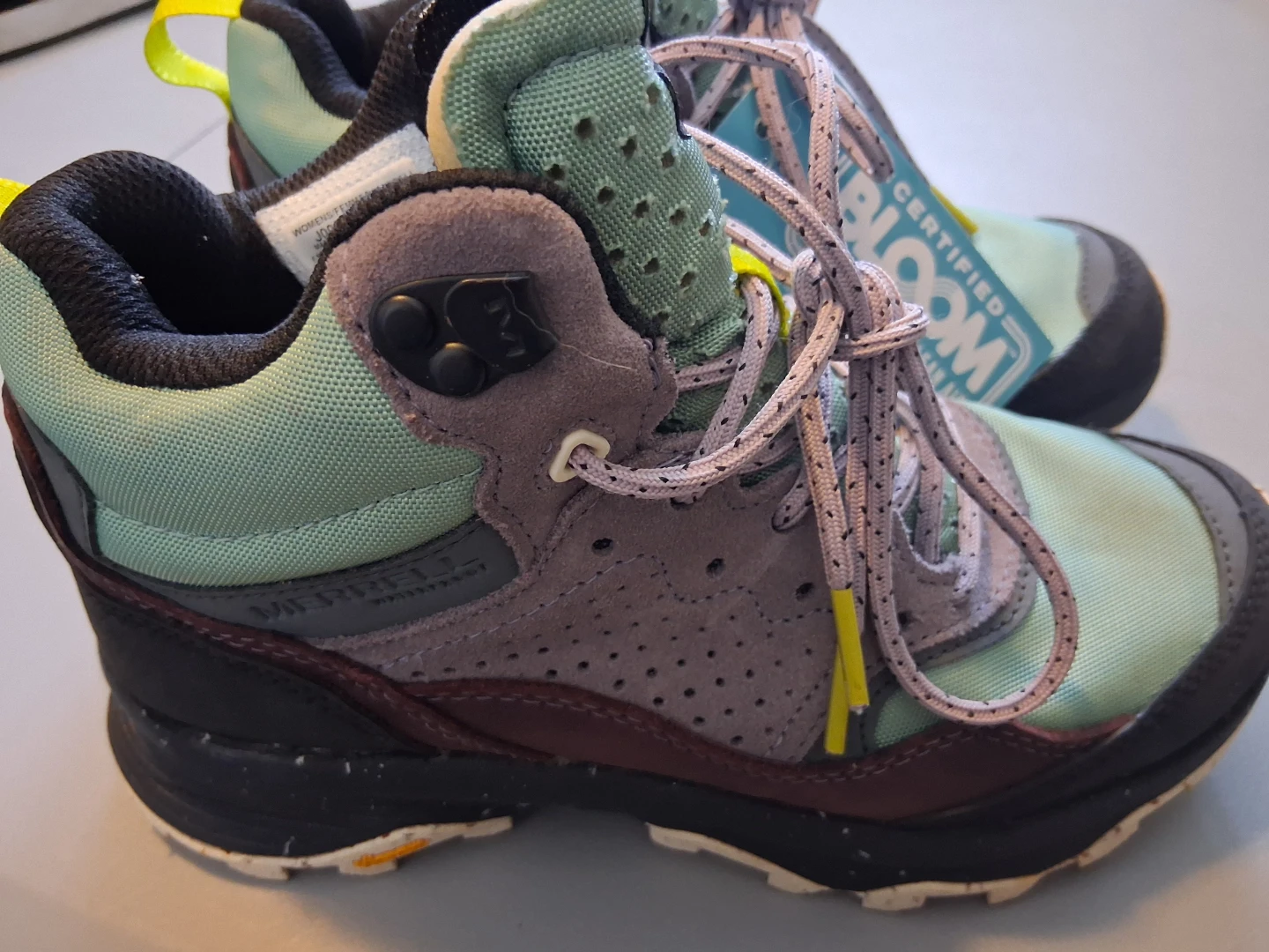 Merrell Speed Solo Mid Waterproof Hiking Boots - Jade size6
