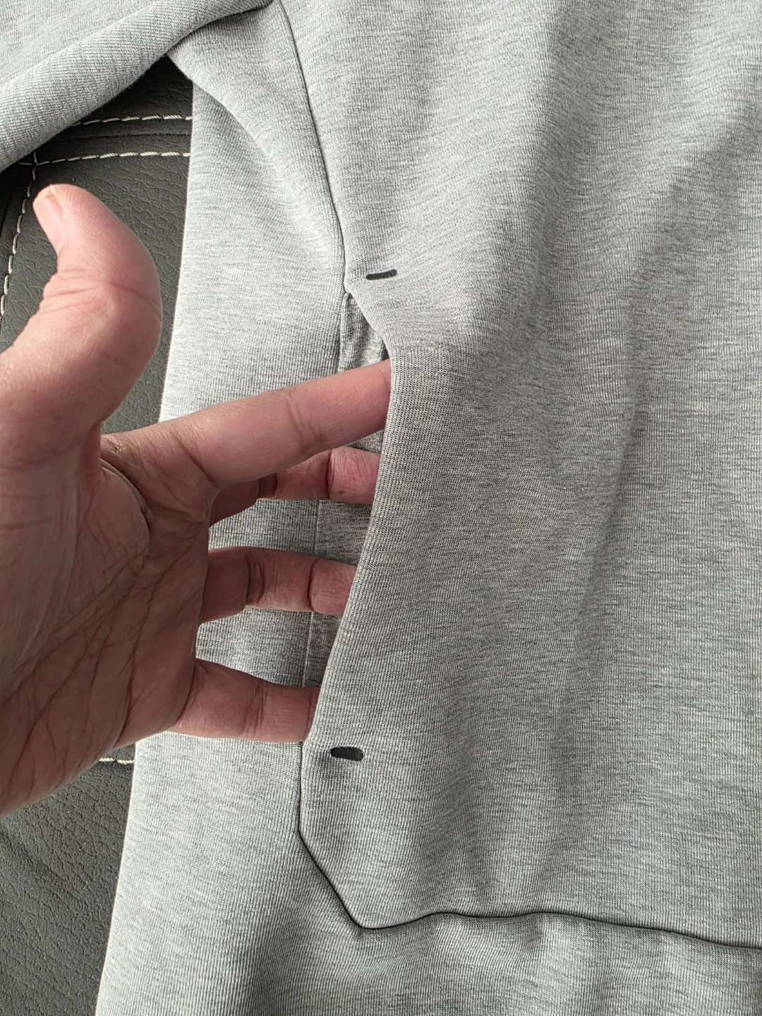 Nike Tech Fleece Hoodie - Grey, Size L - photo 5