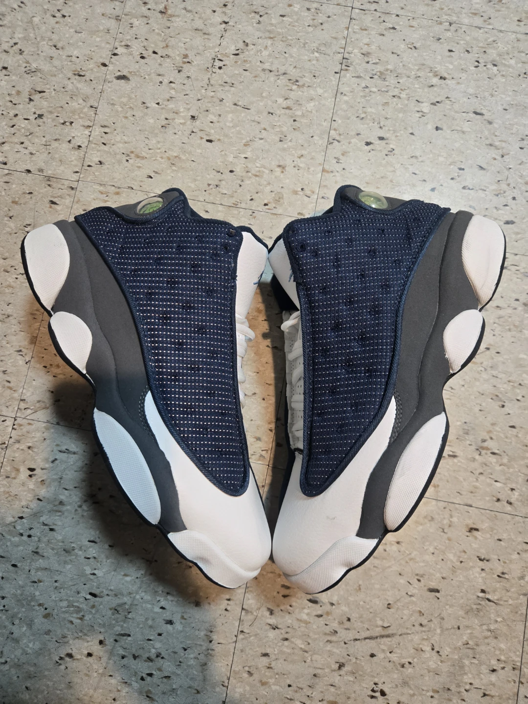 Air Jordan 13 Retro Navy White Men's Basketball Shoes