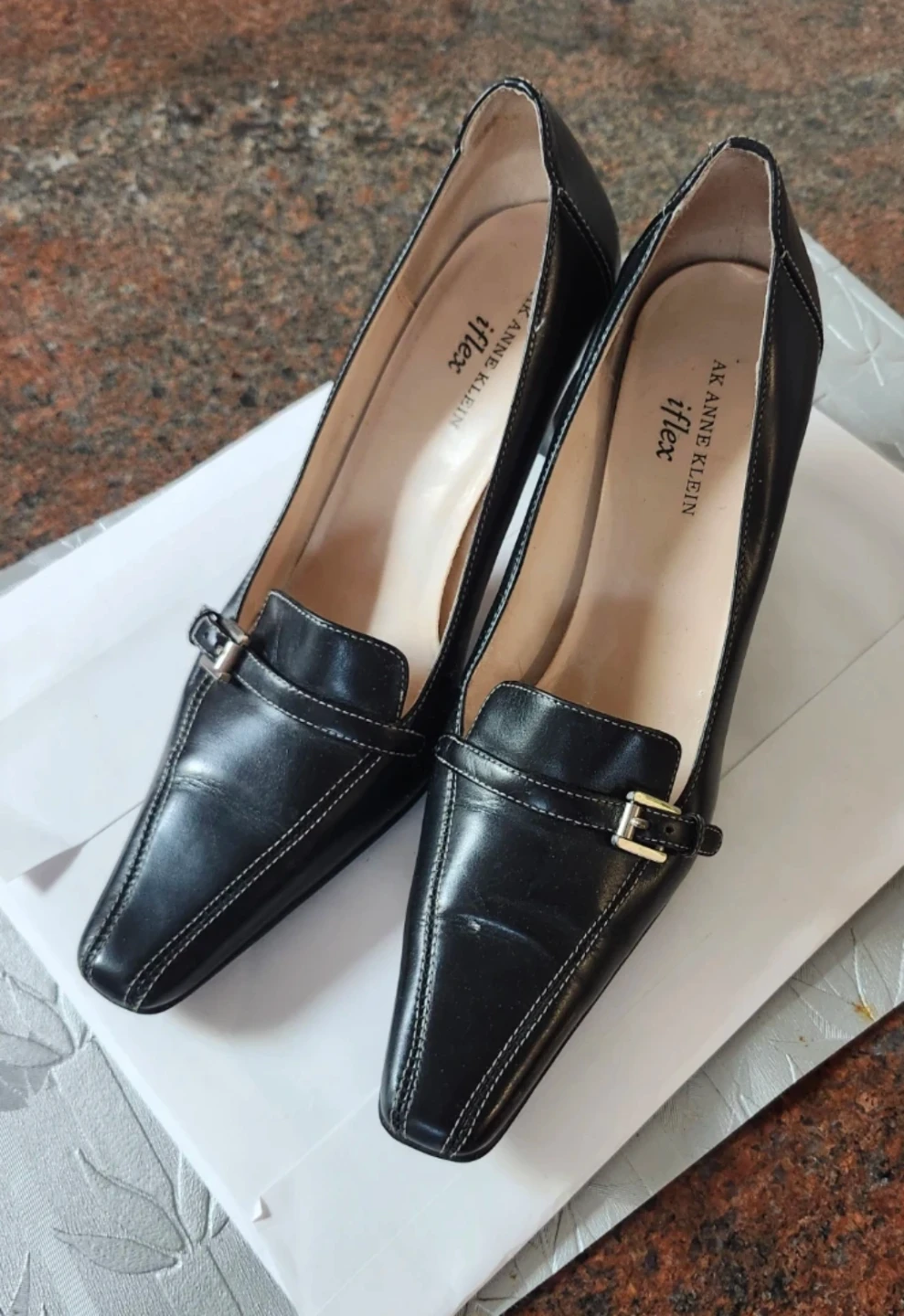 AK Anne Klein iflex Black Heels