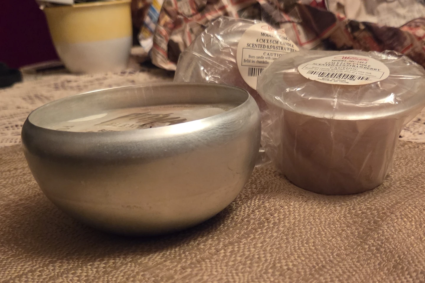 Candles in Holders