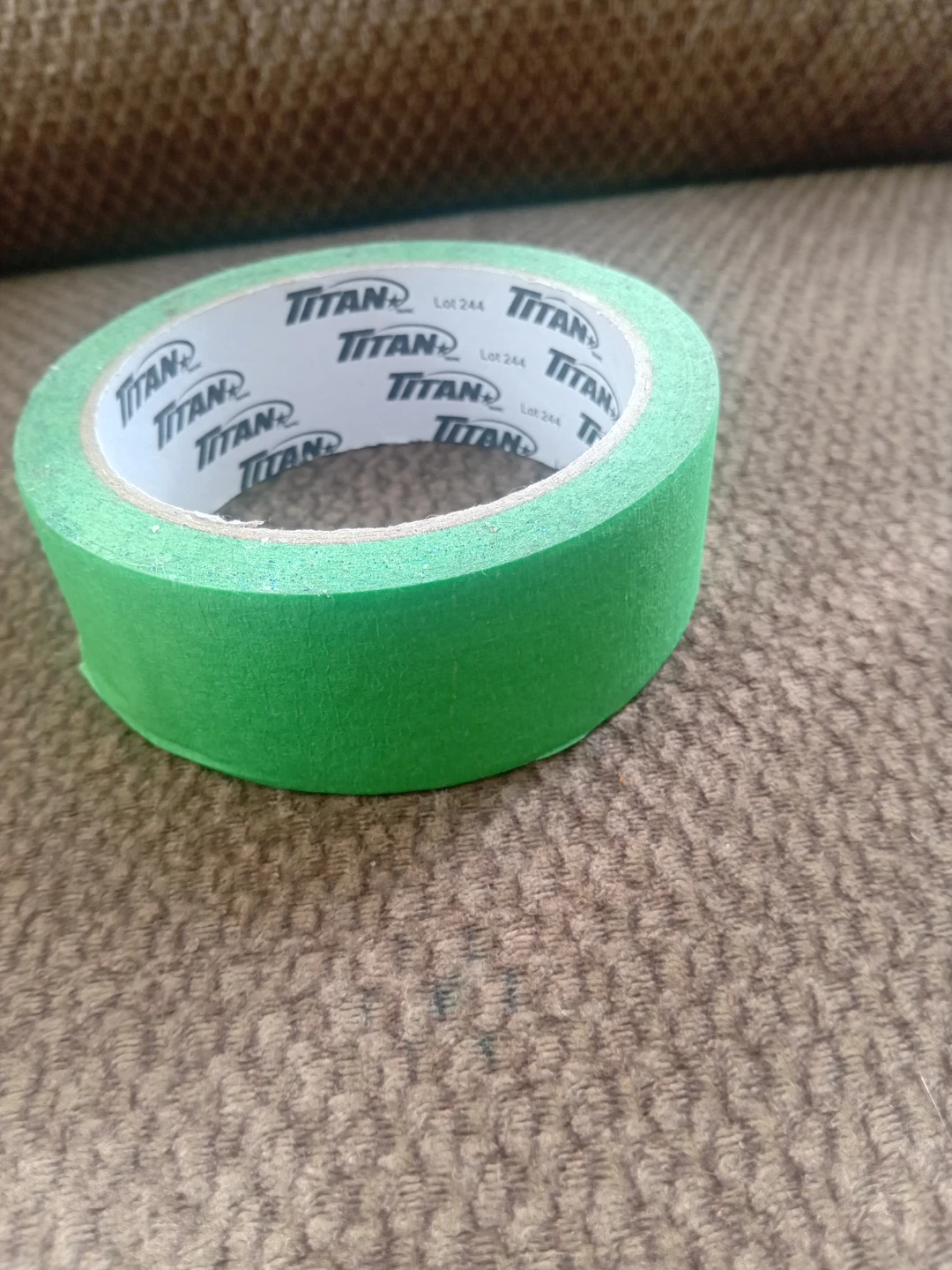 Titan Green Masking Tape Roll