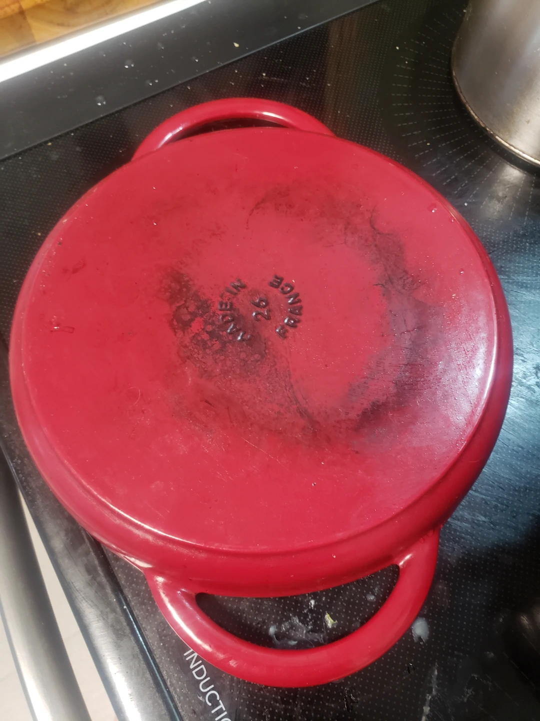 Staub Enameled Cast Iron Grill Pan - Red - photo 2