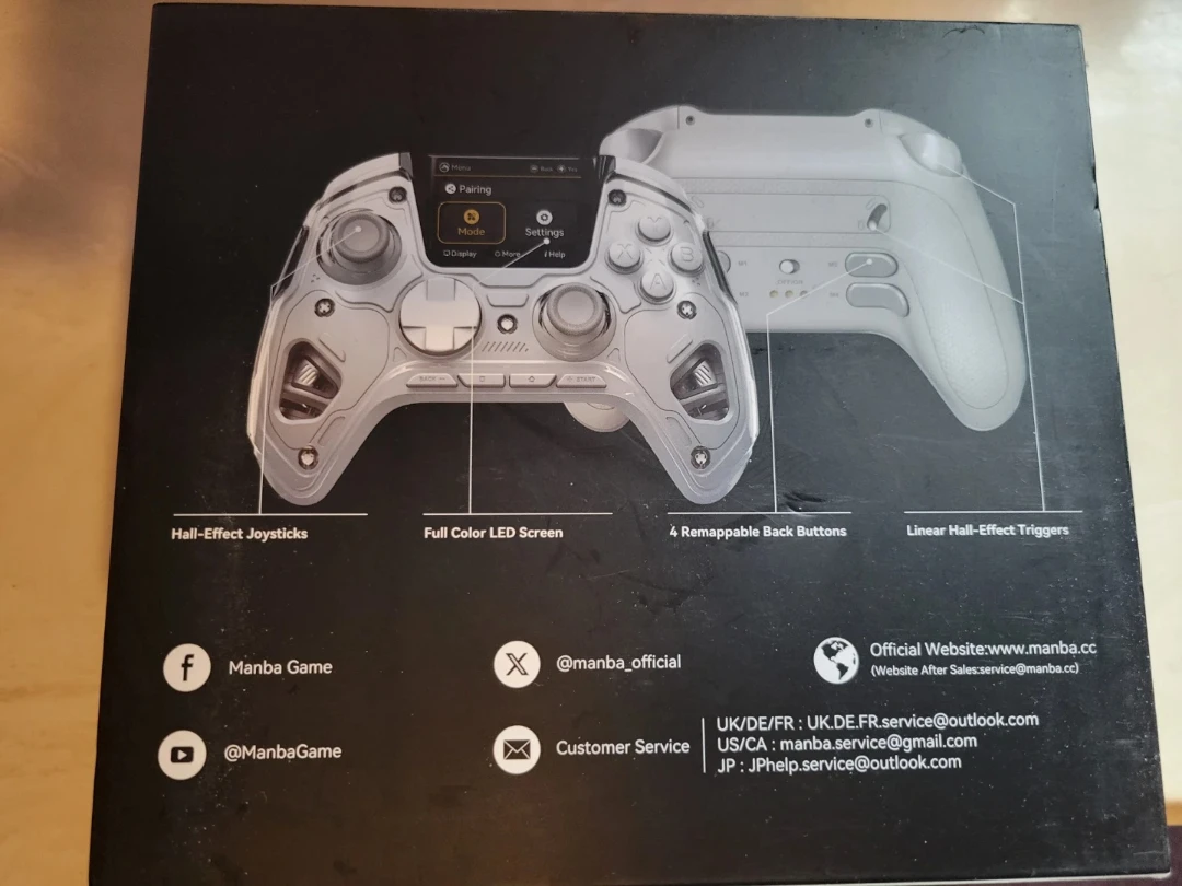 Manba One Full Color Interactive Screen Gaming Controller - photo 2