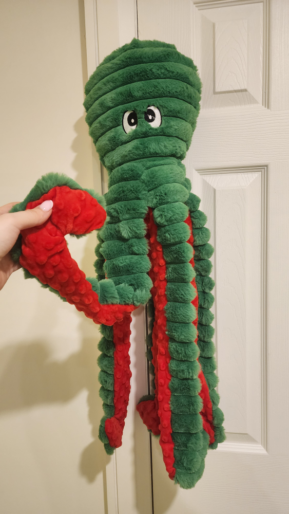 Large 32" Octopus Dog Toy