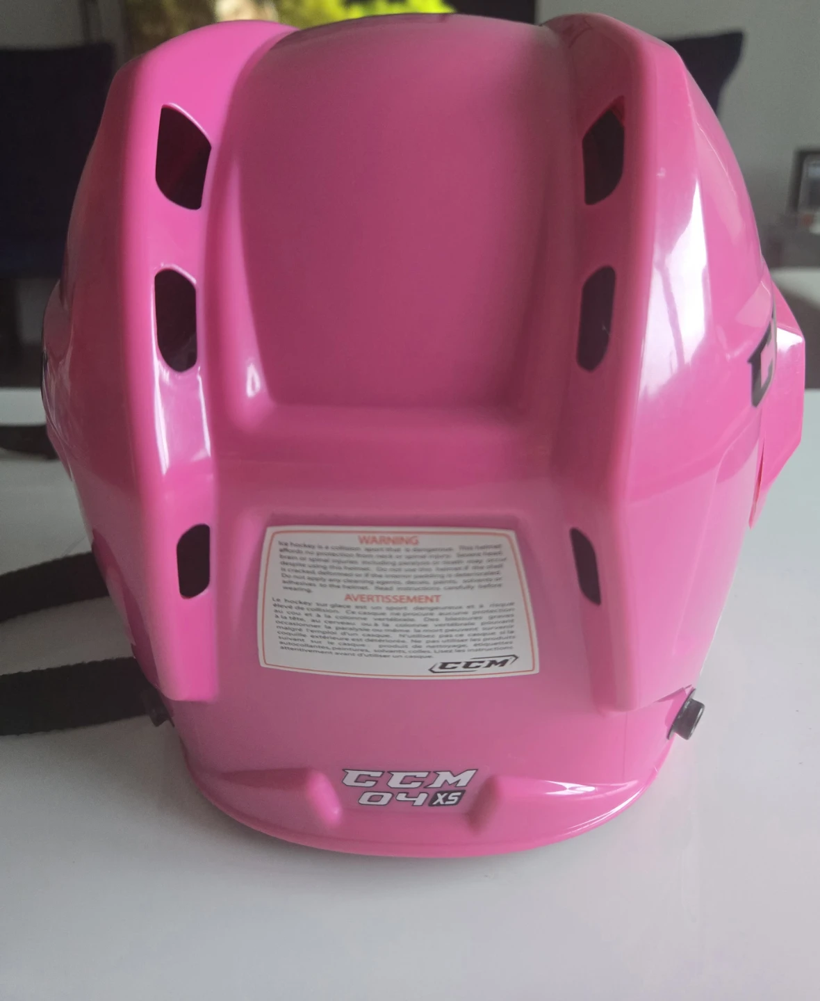 CCM 04 XS Hockey Helmet - Pink - photo 2