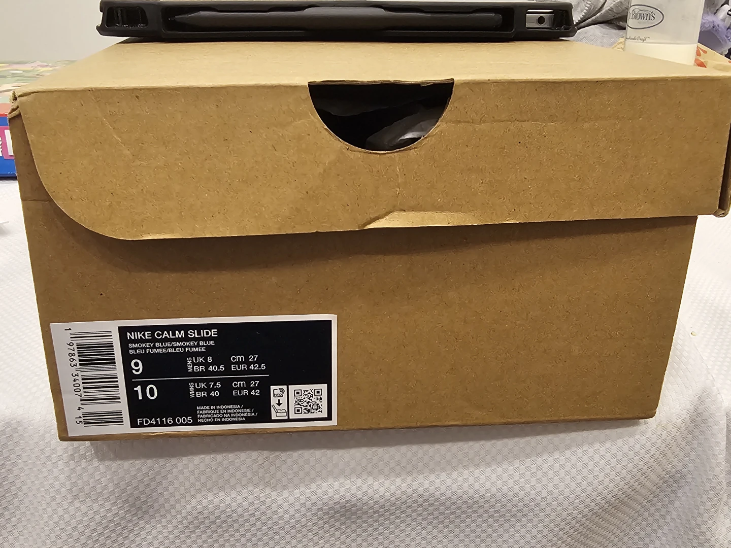 Nike Calm Slide - Size 9 - Blue - photo 2