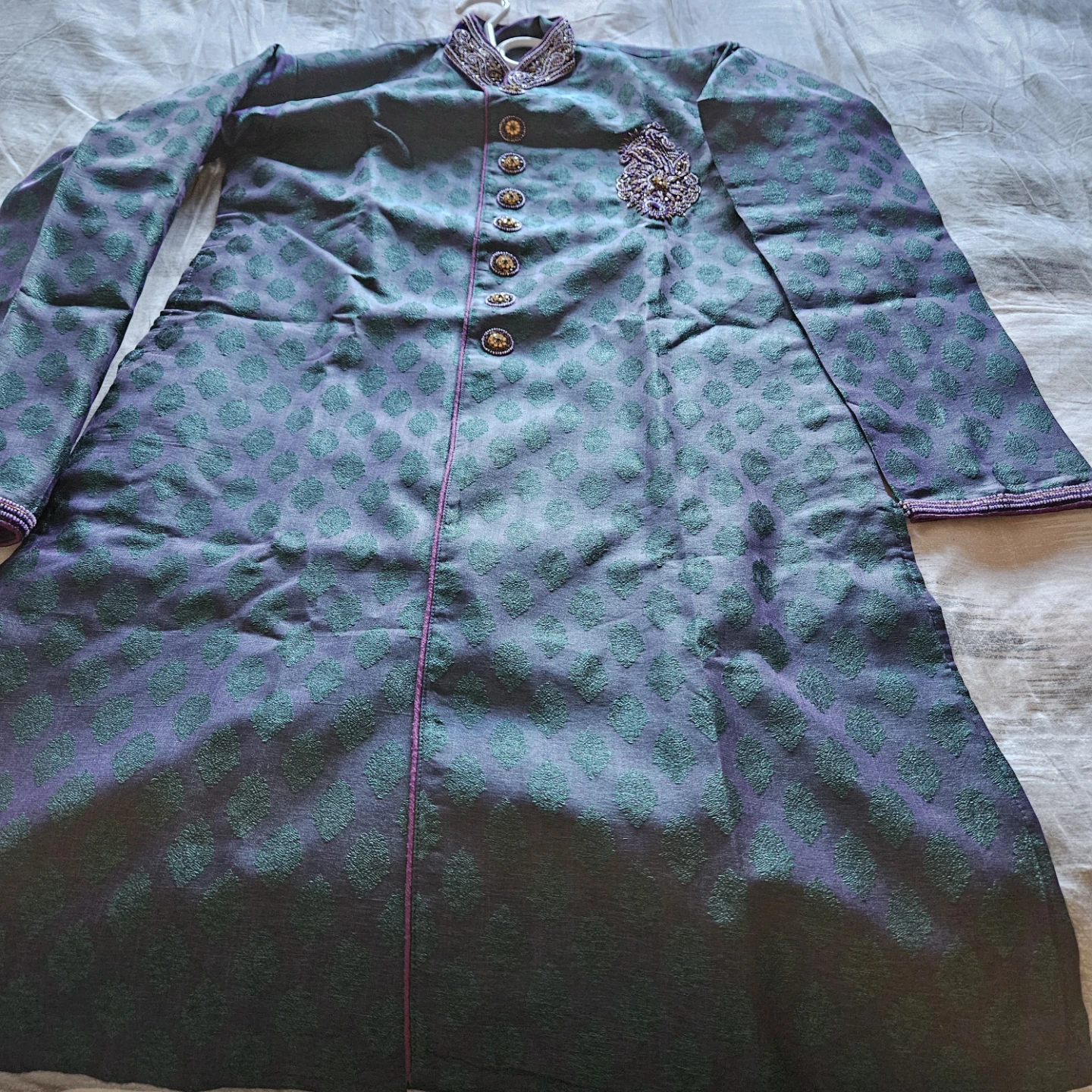 Men's Embroidered Sherwani - photo 2