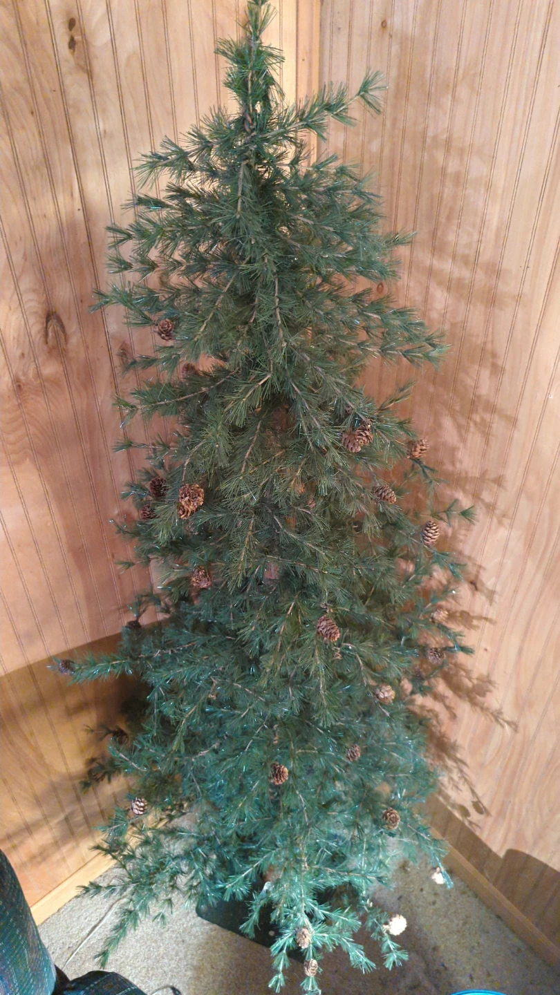 Artificial Pine Tree with Pinecones - photo 4