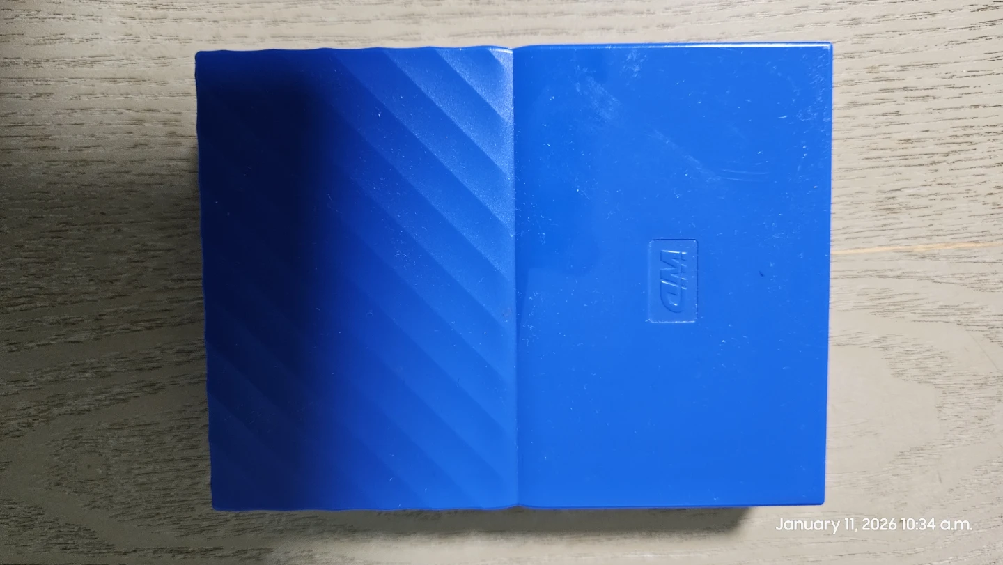 WD Elements Portable Hard Drive - Blue