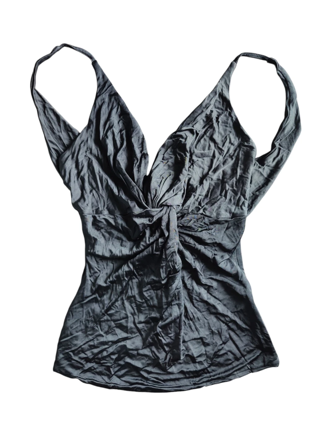 NWOT Women's MEXX Black Plunging Neckline Shirt Size XS