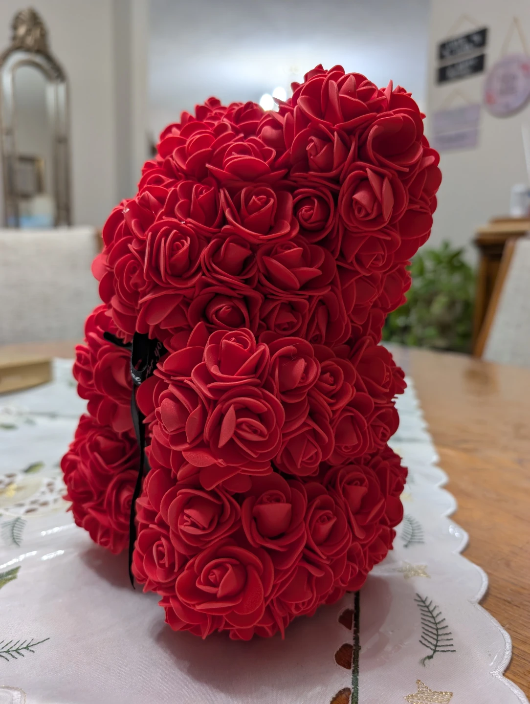 Red Rose Teddy Bear 🥕 - photo 2