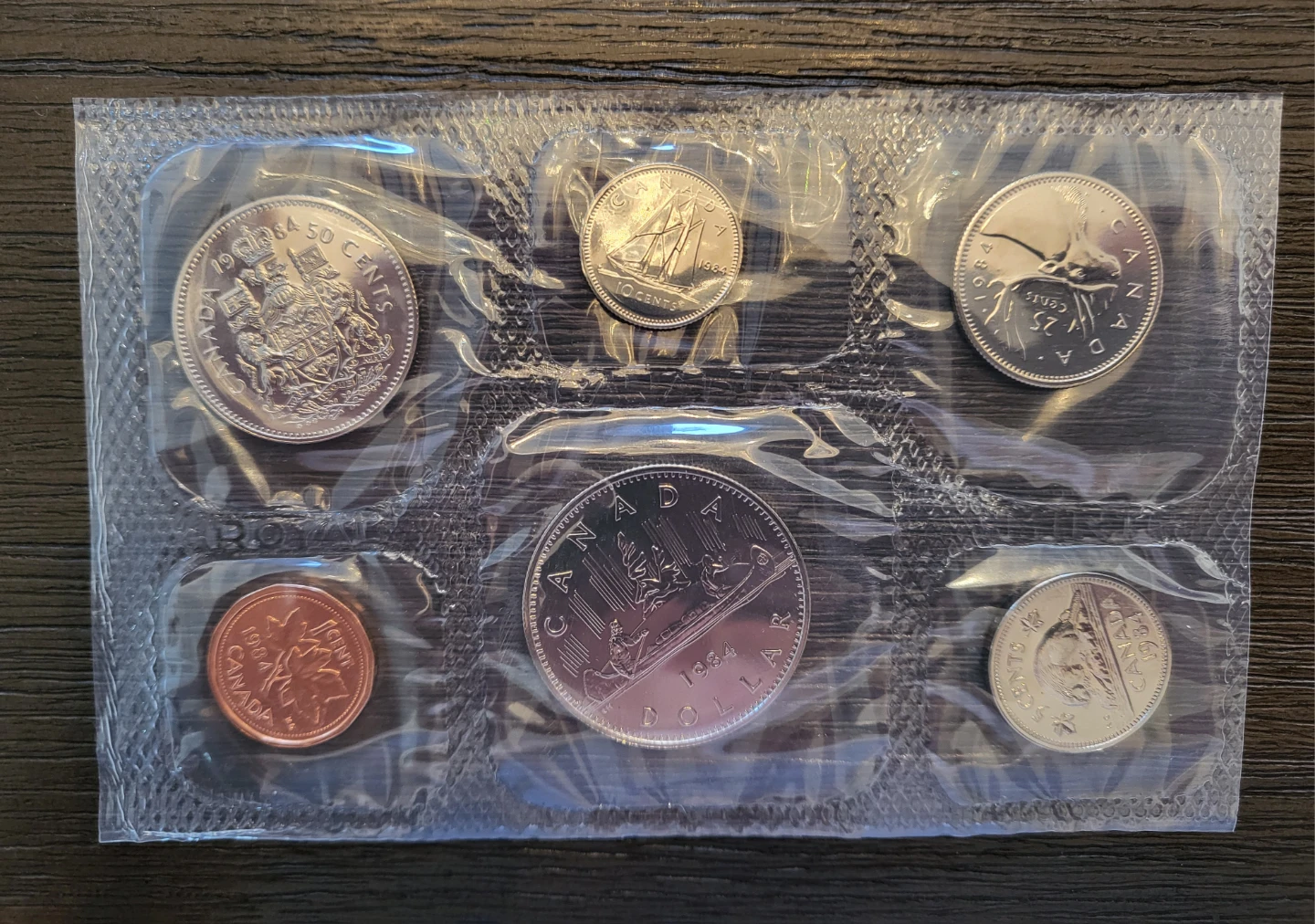 1984 Royal Canadian Mint Uncirculated Coin Set