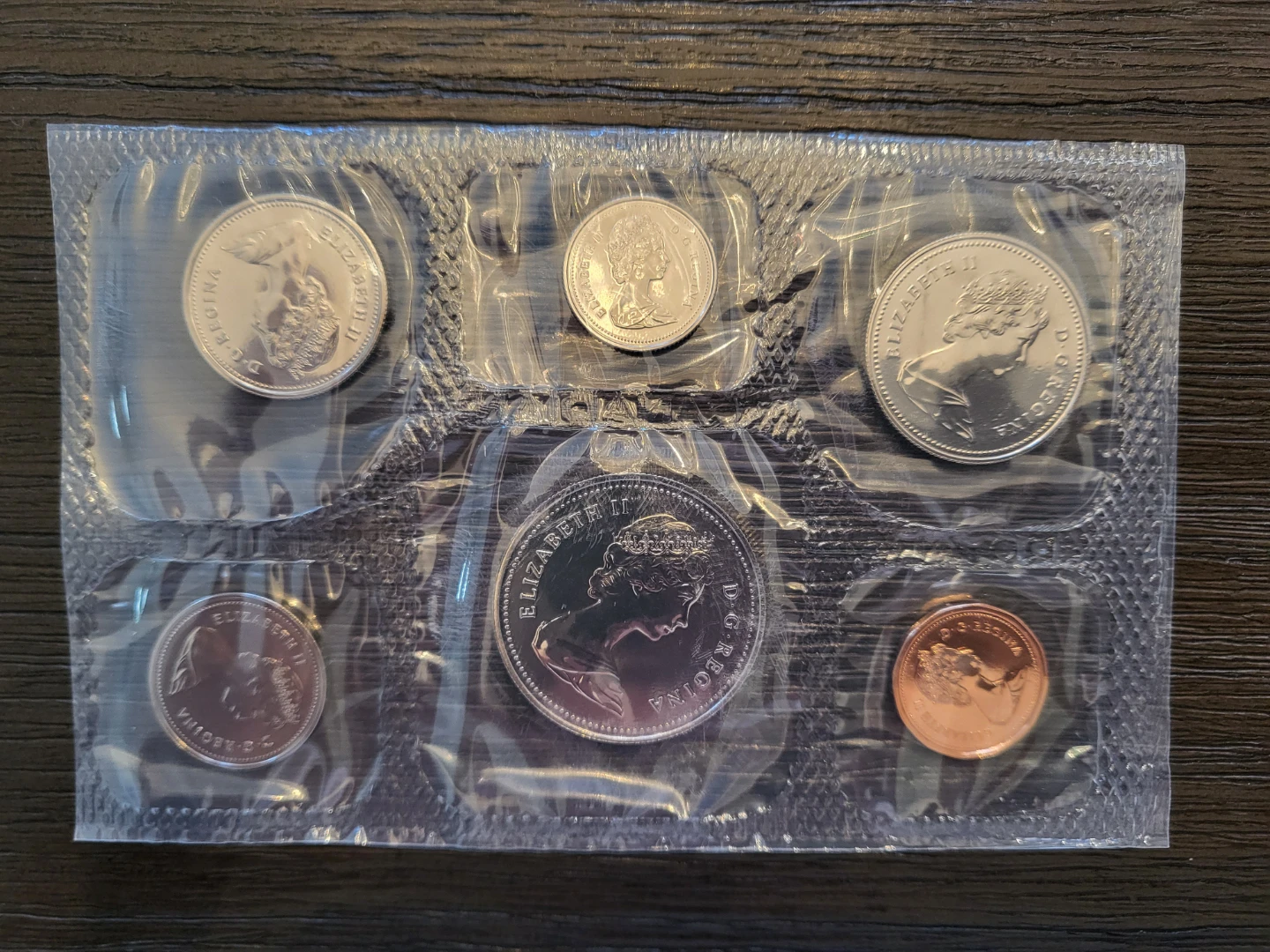 1984 Royal Canadian Mint Uncirculated Coin Set - photo 2
