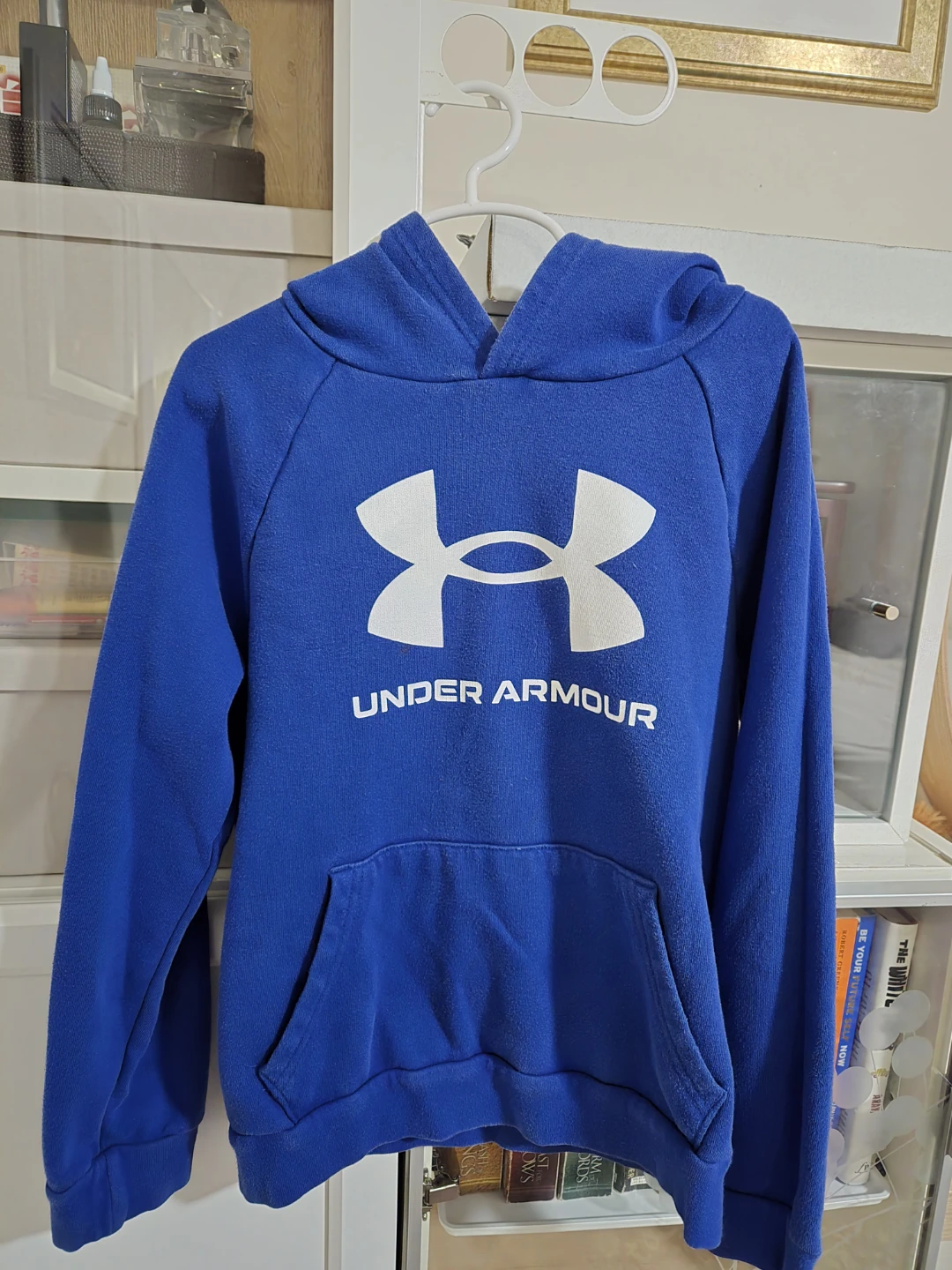 Under Armour Blue Hoodie - 7-8 years old