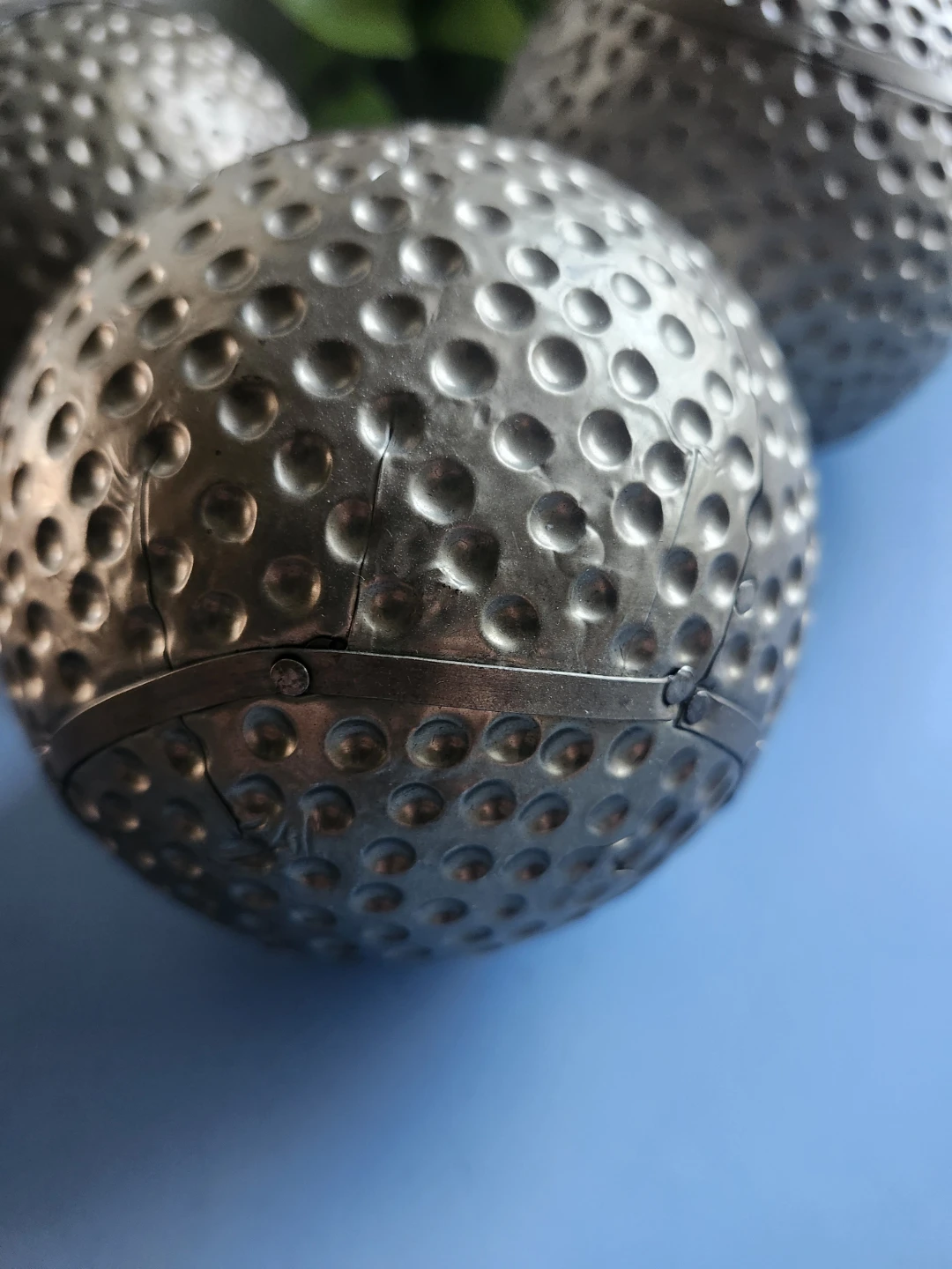 Decorative Gold Spheres (Set of 3) - photo 3