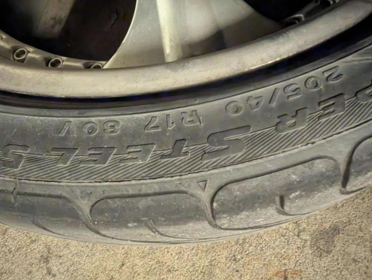 Super Steel 205/40 ZR17 80W Tire - photo 2