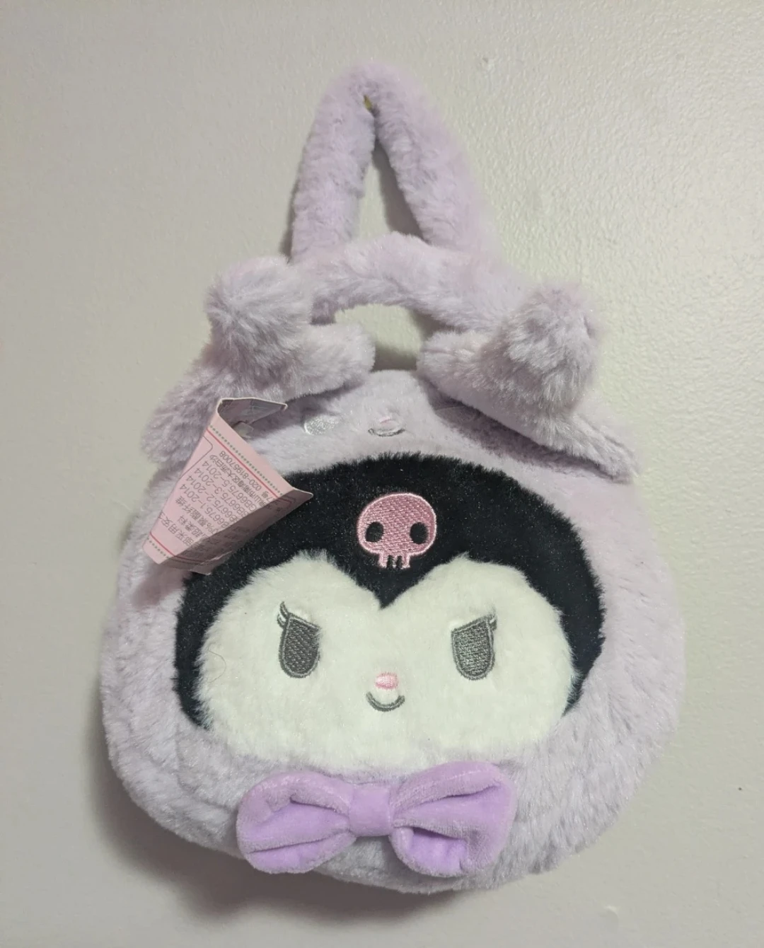 Kuromi plush purse