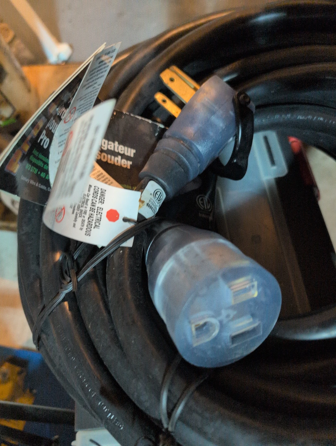 Pro Glo 50ft. Welding Machine Extension Cord - photo 2