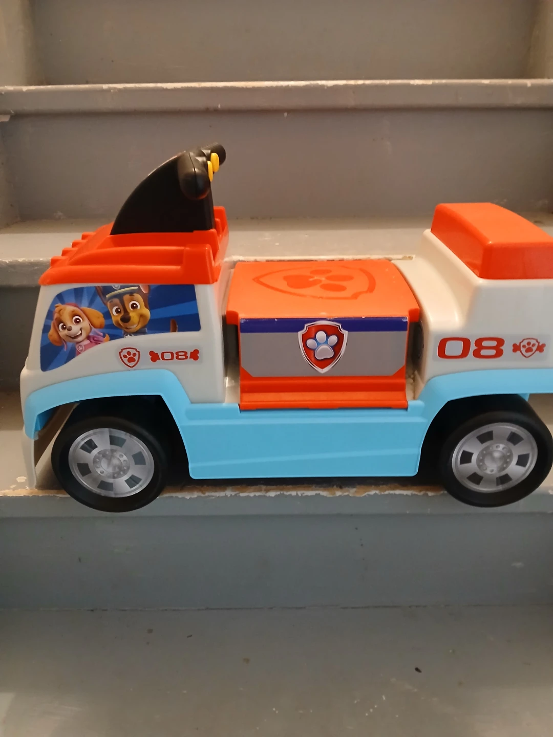Assorted Shoes & Paw Patrol Ride-On Truck