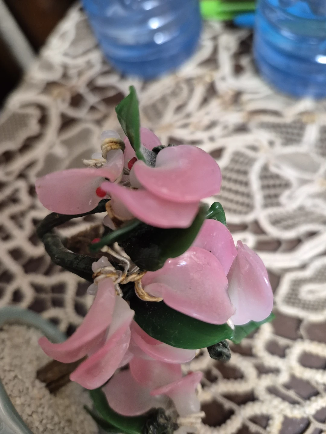 Jade and Glass Bonsai Tree - photo 2