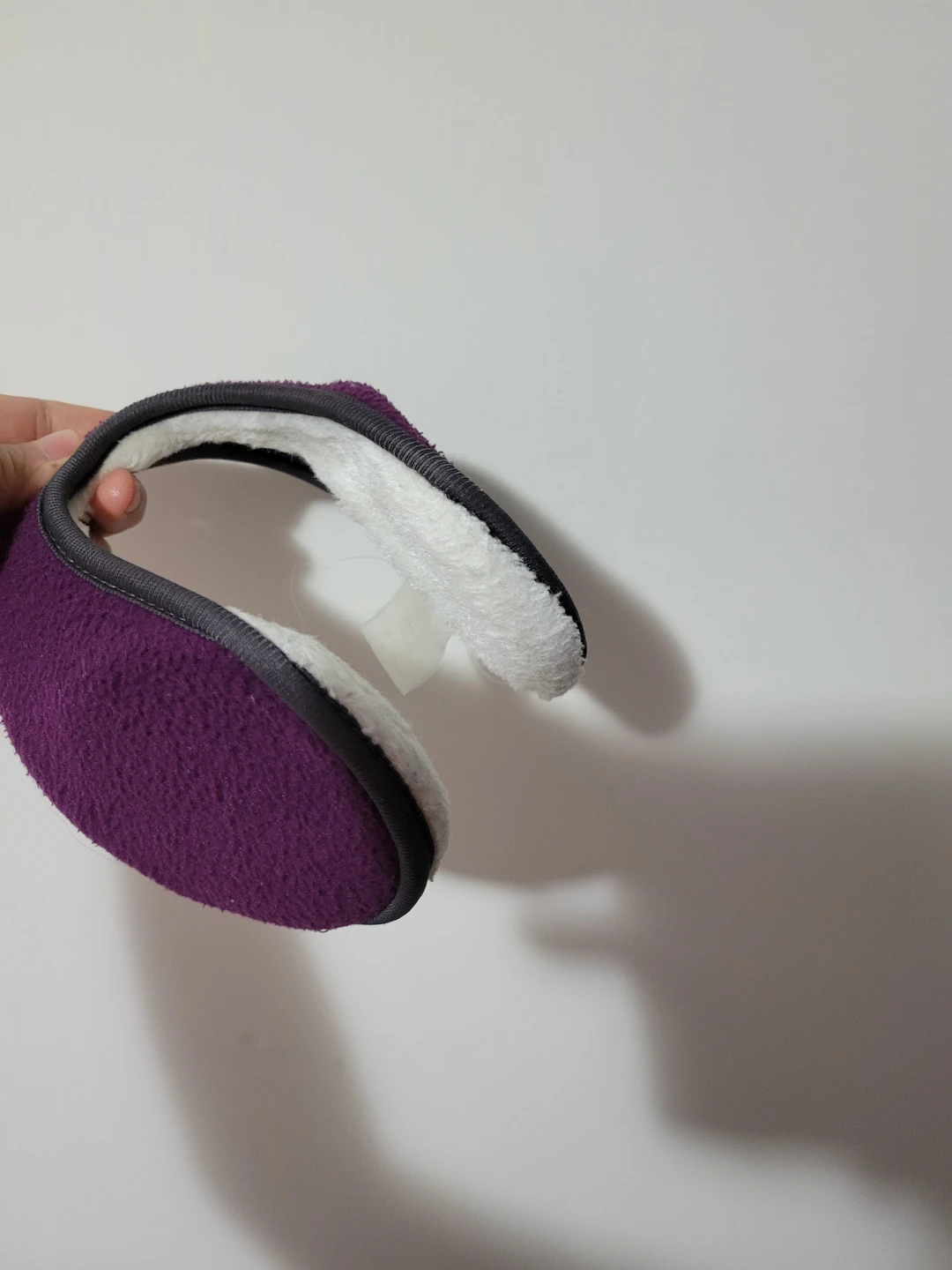Purple Fleece Earmuffs