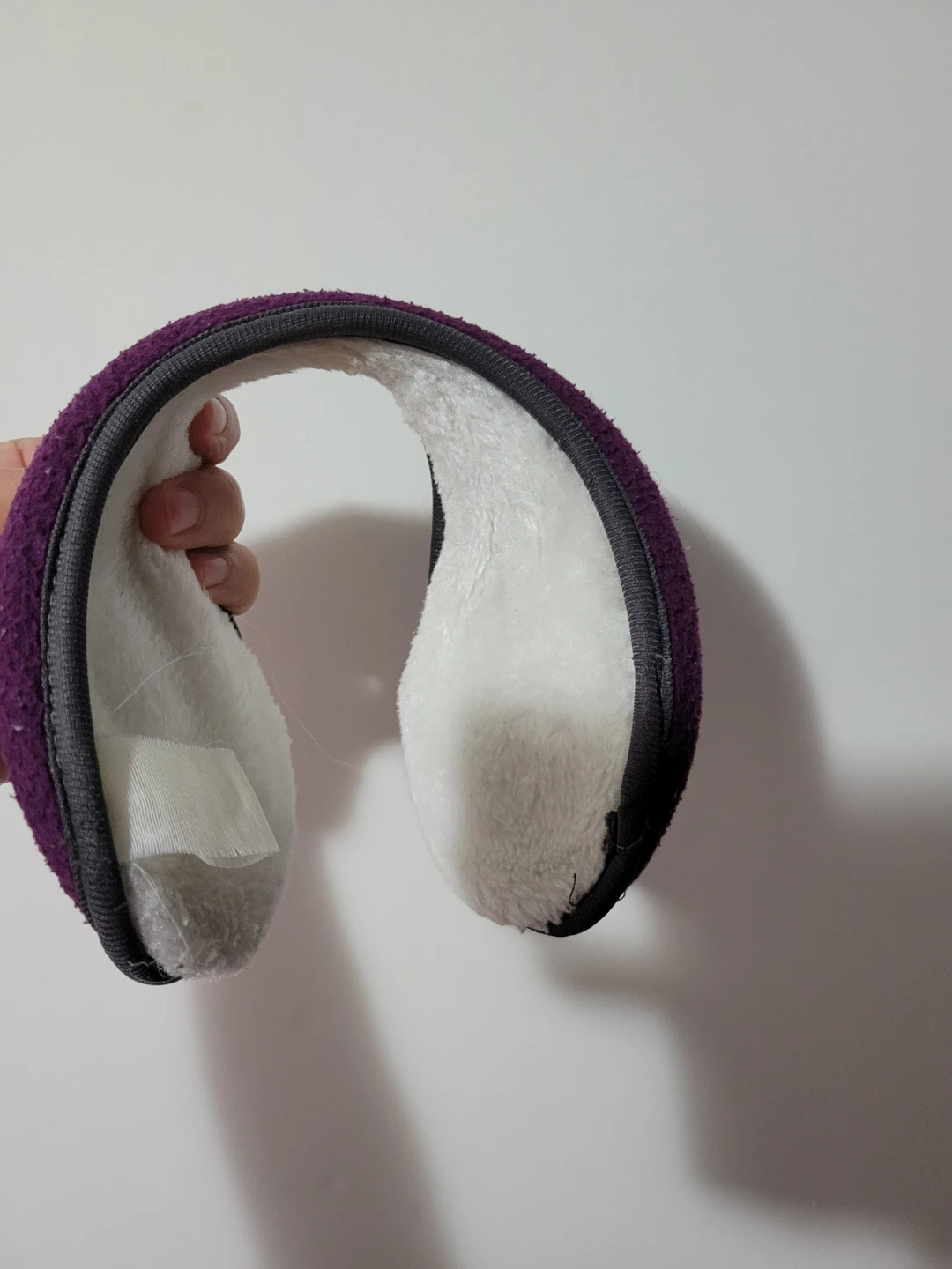 Purple Fleece Earmuffs - photo 2