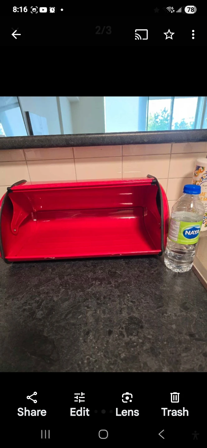 Red bread box - photo 2