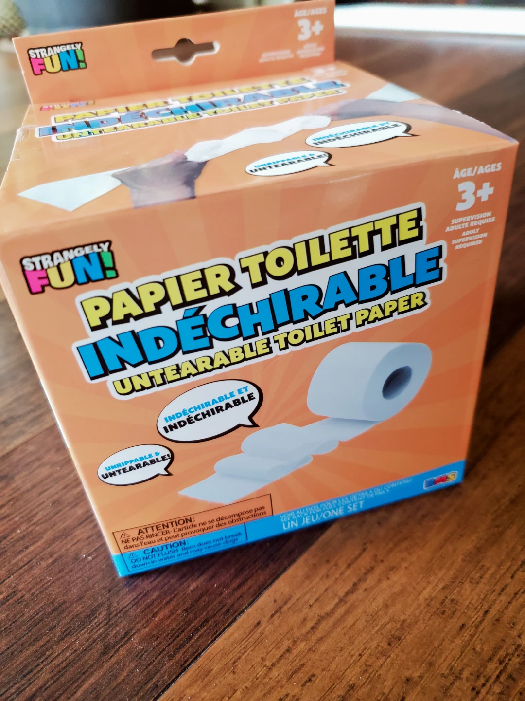 Strangely Fun! Indéchirable Toilet Paper
