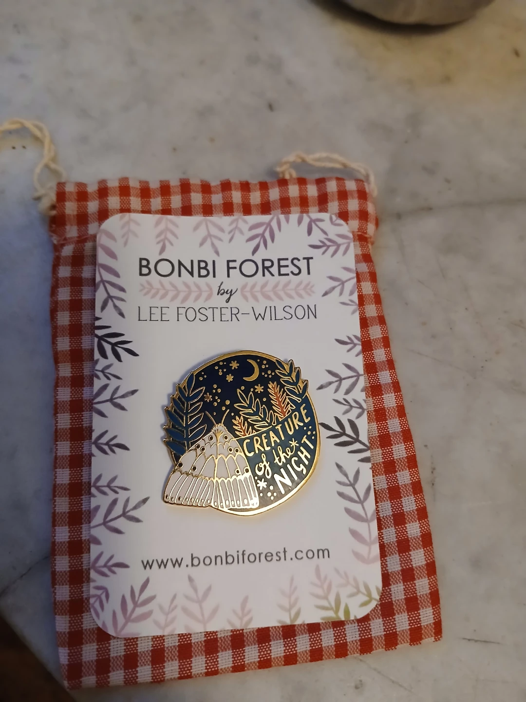 🥕Bonbi Forest Creature of the Night Pin