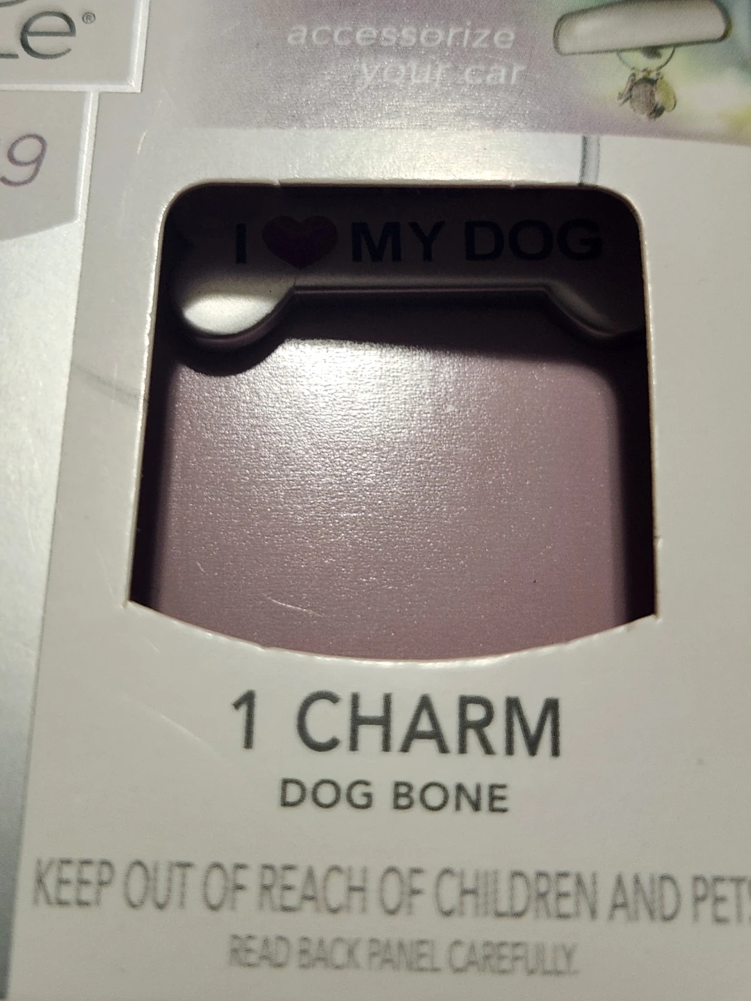 Yankee Candle Charming Scents "I Love My Dog" Dog Bone Charm