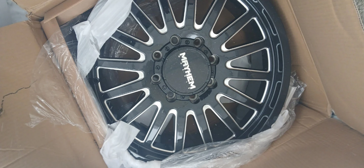 Mayhem Utopia 22x12.0 Gloss Black Milled Wheel